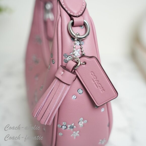 NWT Coach CCE63 Carmen Mini Crossbody Bag With Star Print - Picture 5 of 10